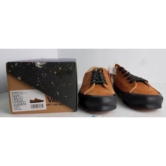 Vans Vault Julian Klincewicz OG Sneaker  LX VN0A5DXWB5F Brown Black M 9.5 W 11 - Picture 2 of 6